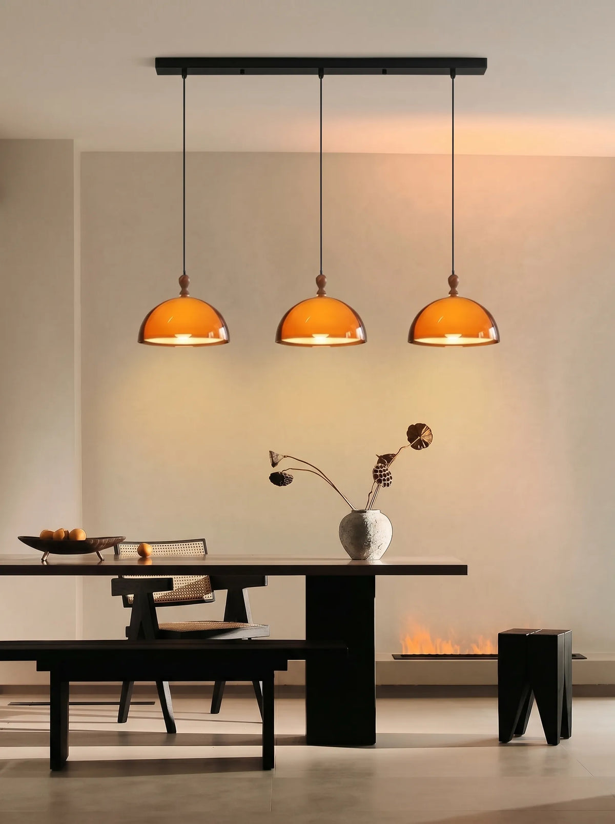 Lámpara colgante de 3 luces Bóveda – vista principal