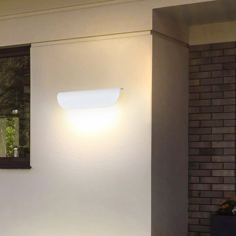 Aplique de pared exterior Ilsura en una fachada – imagen 11
