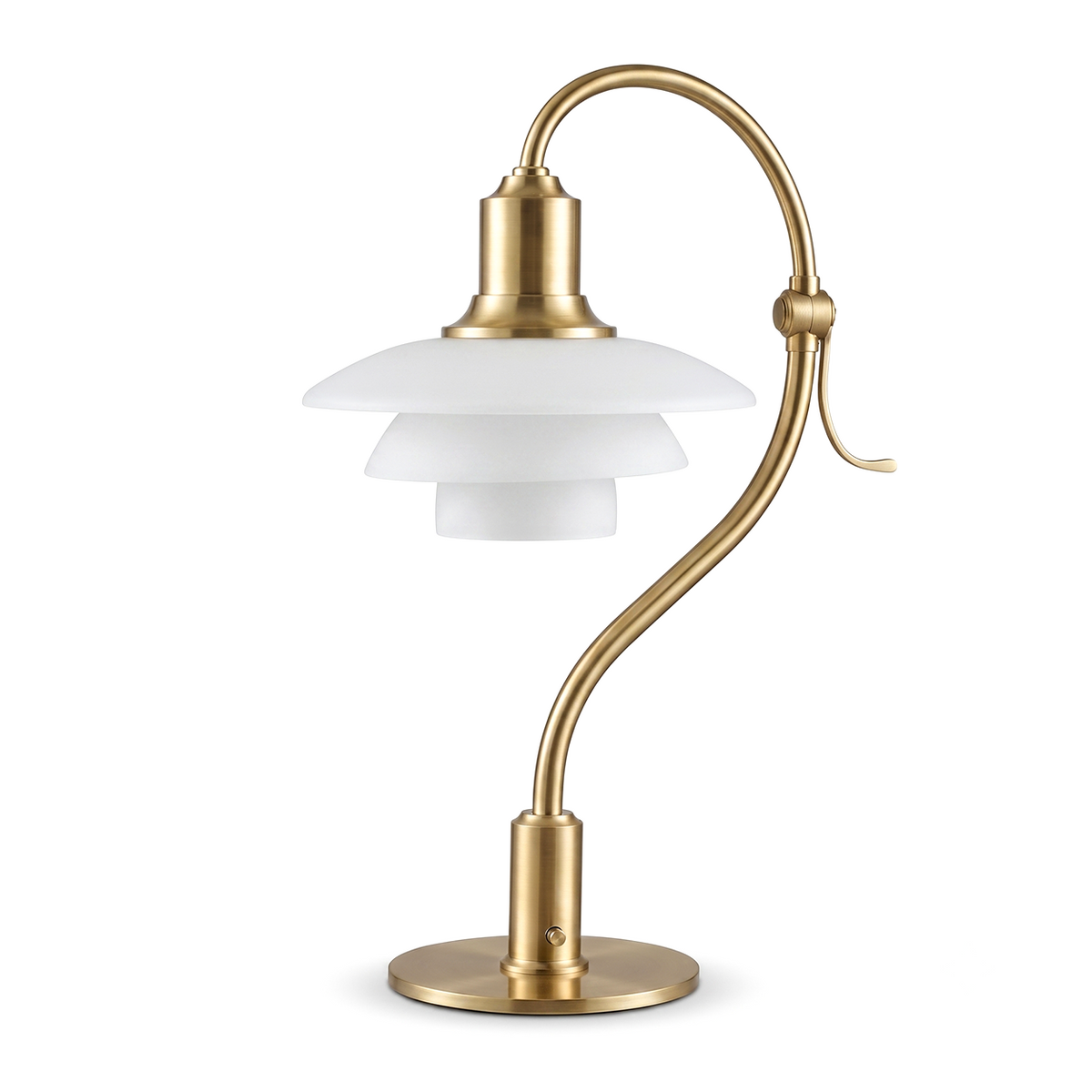 Lámpara de mesa de cristal opal Oriela – vista principal