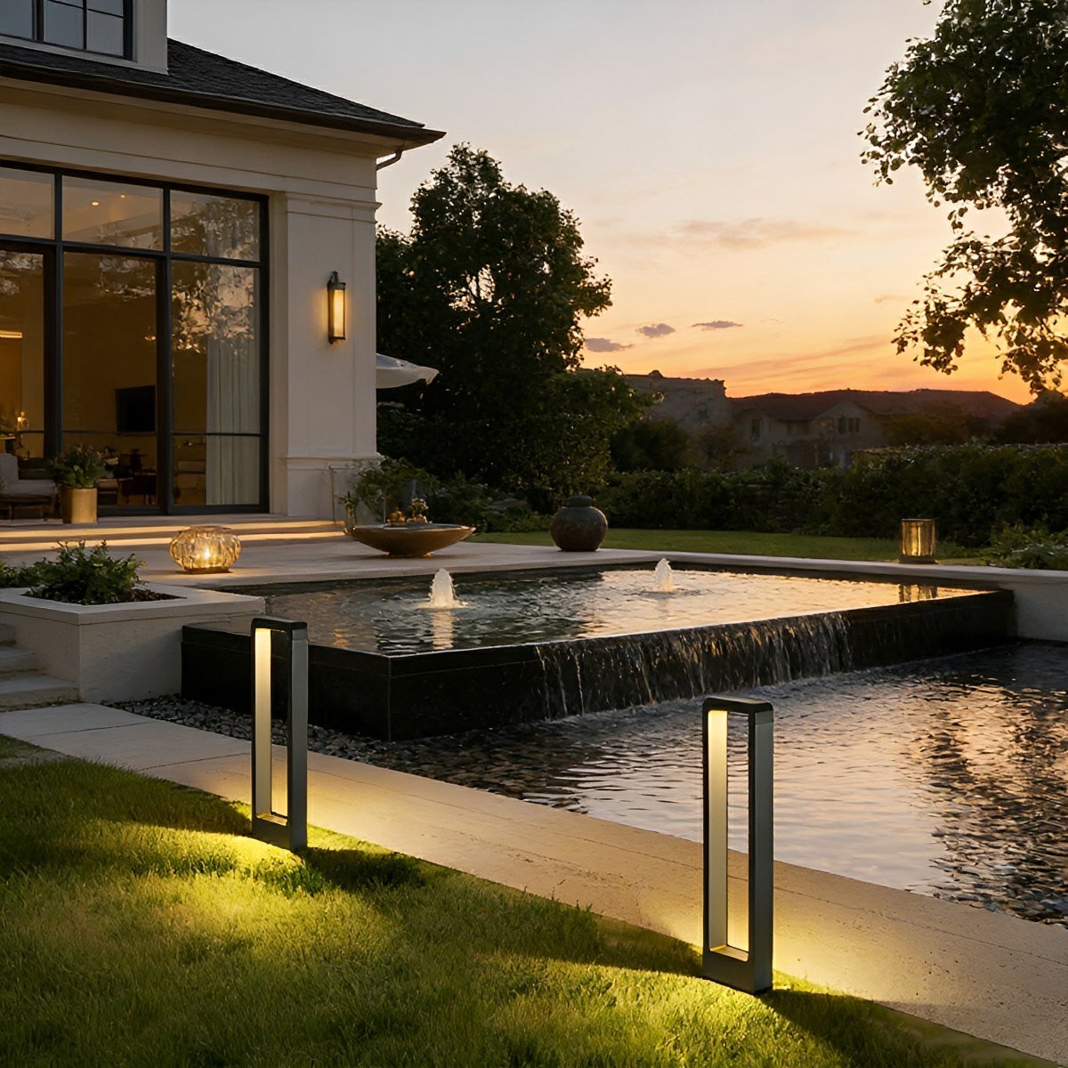 Baliza de jardín LED Ibrena – vista principal