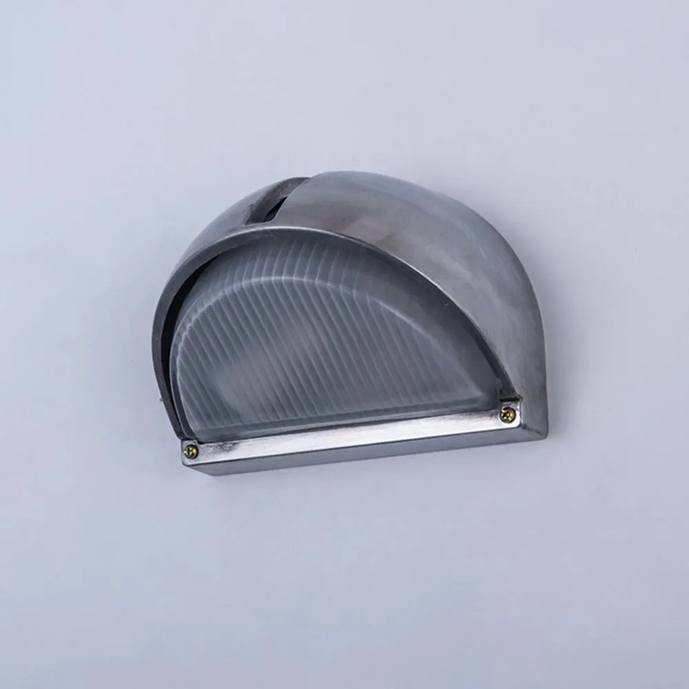 Aplique de pared exterior Marinel – modelo media luna