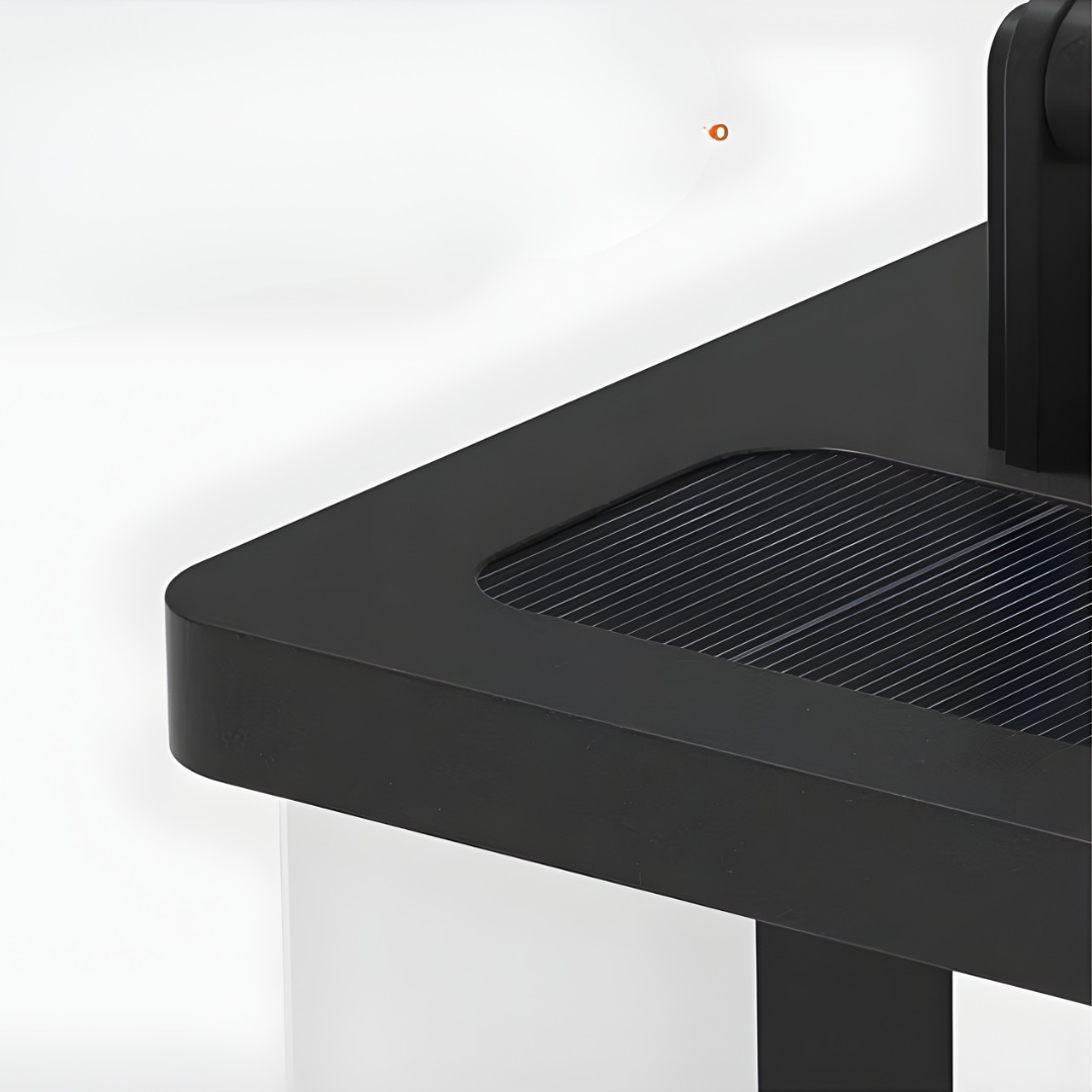 Farol de suelo exterior Jolina – detalle del panel solar