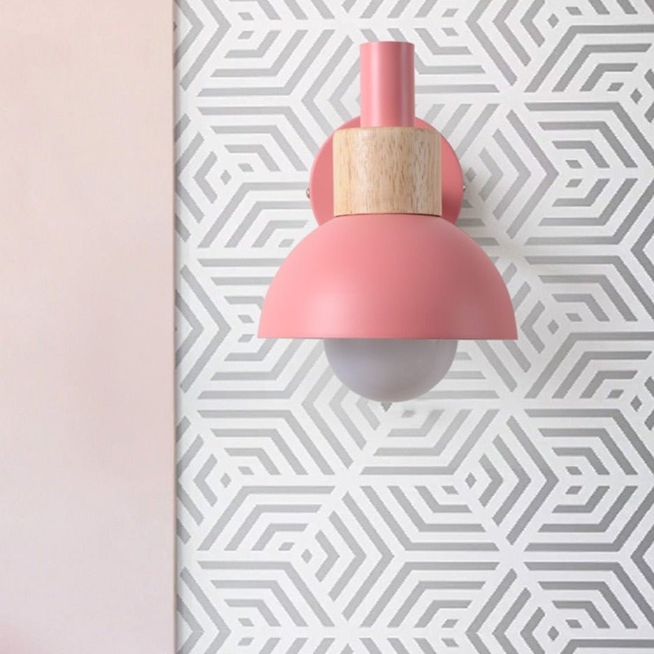 LuzMadera - Lámpara de Pared de Madera