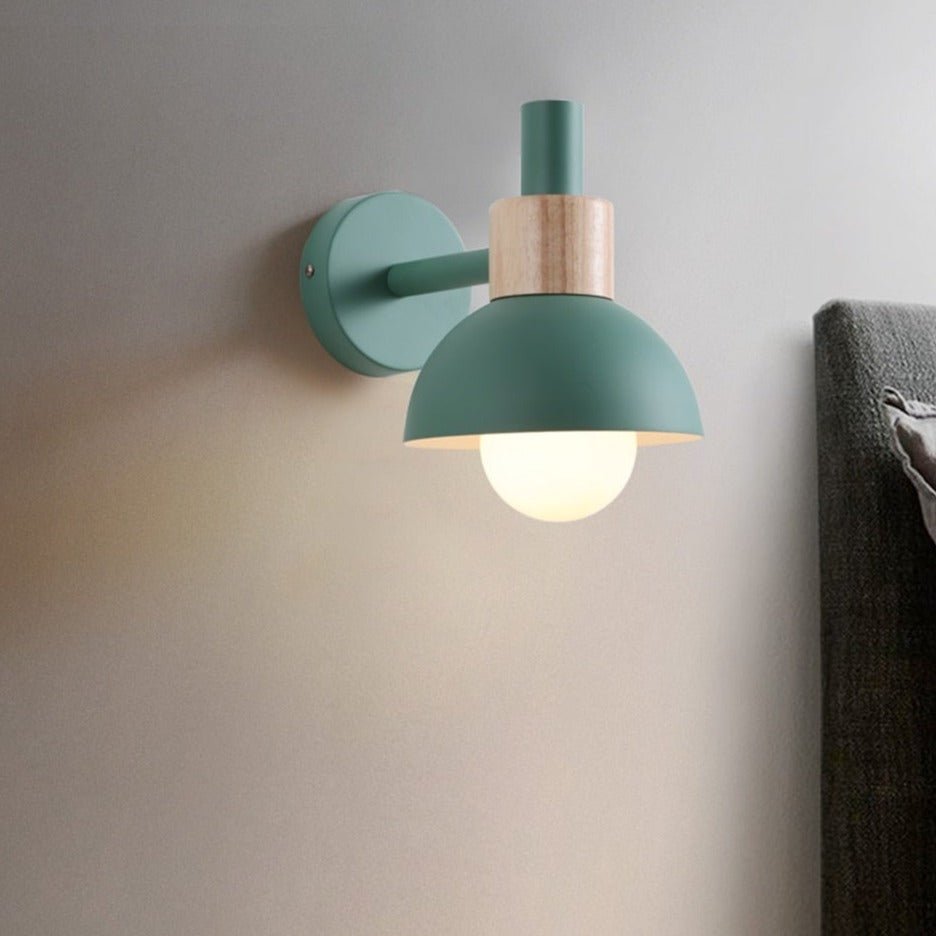 LuzMadera - Lámpara de Pared de Madera