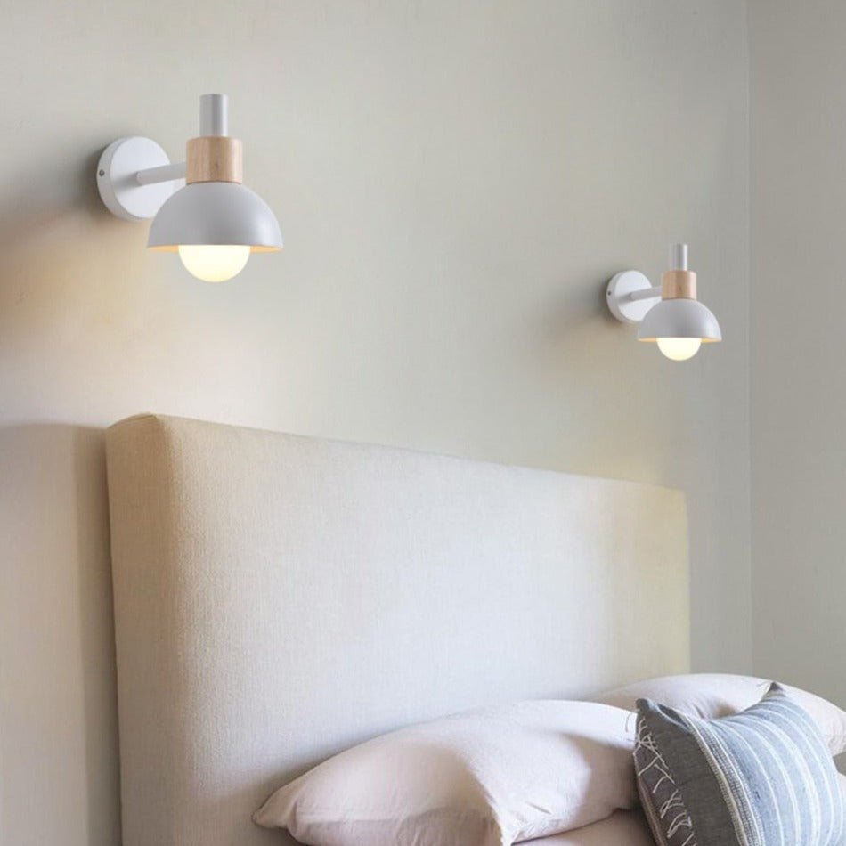 LuzMadera - Lámpara de Pared de Madera