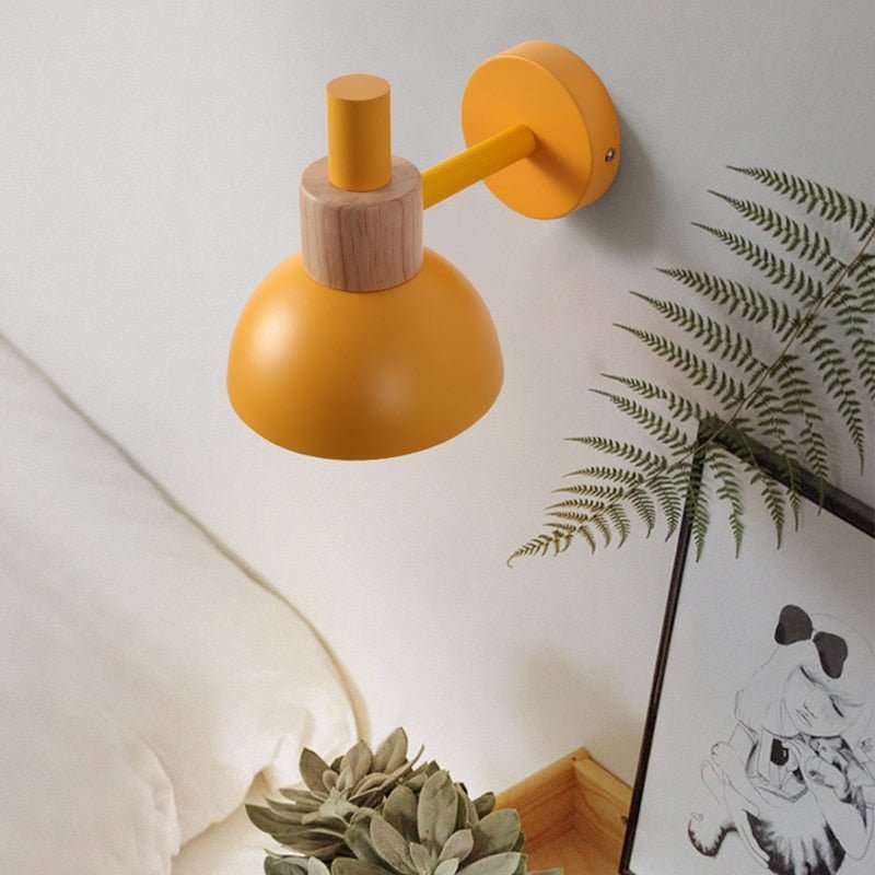 LuzMadera - Lámpara de Pared de Madera
