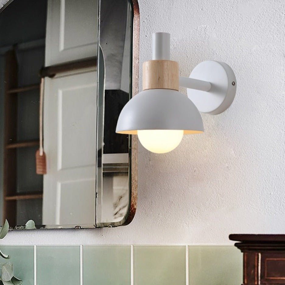 LuzMadera - Lámpara de Pared de Madera