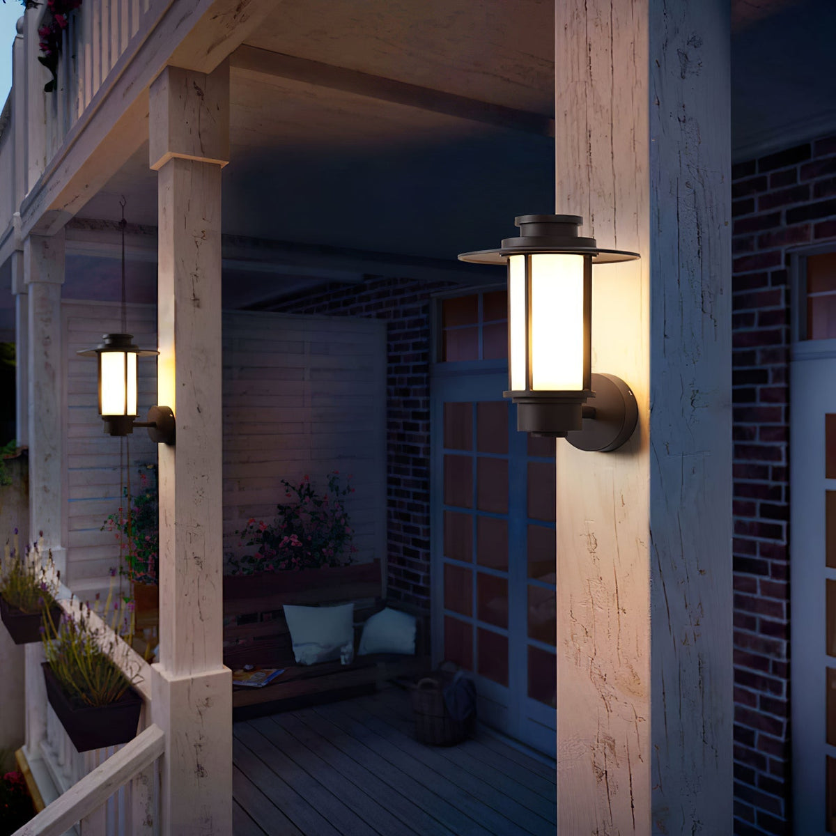 Aplique de pared exterior Kabela en una fachada – imagen 13