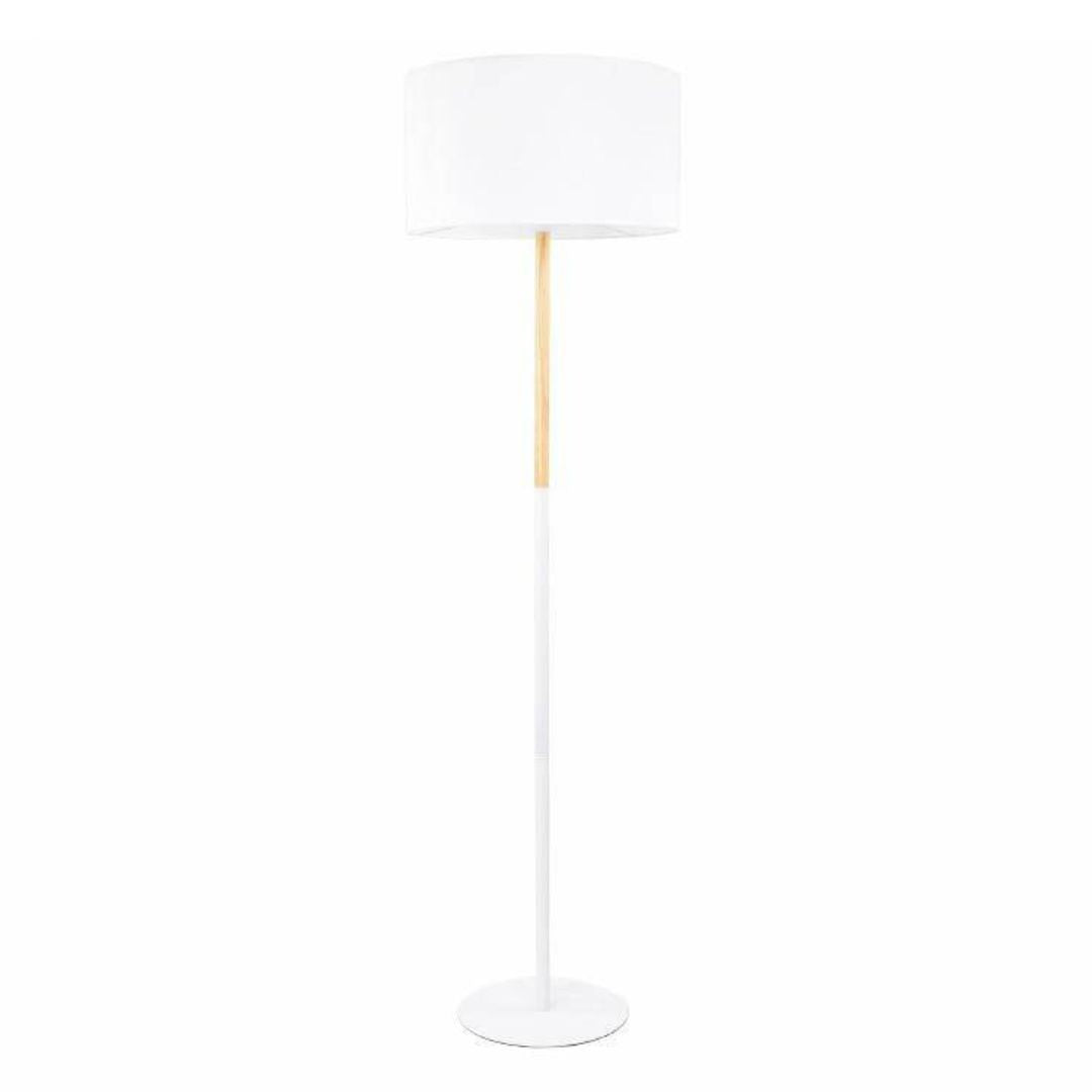 Lámpara de pie nórdica de madera Silvara – vista principal