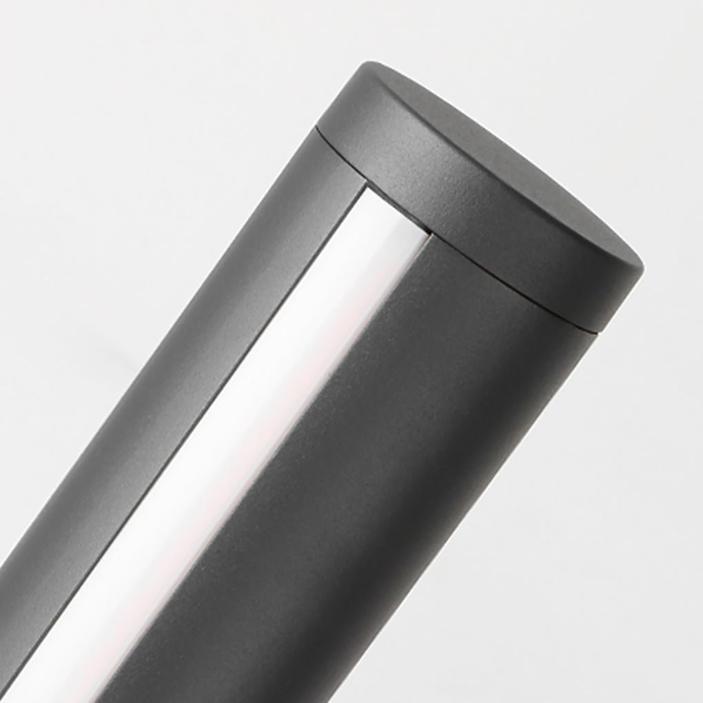 Baliza de jardín LED Juncela – detalle del remate superior