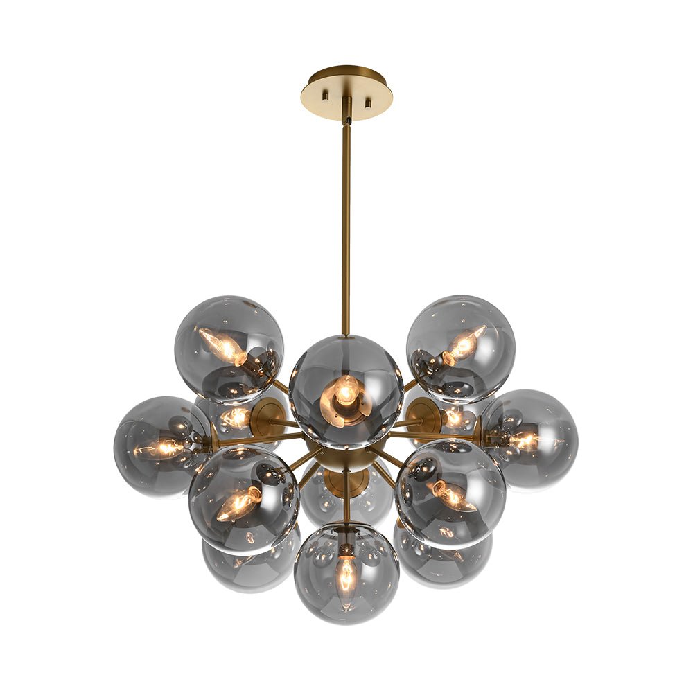 Lámpara de araña sputnik Humela en un comedor elegante – imagen 16