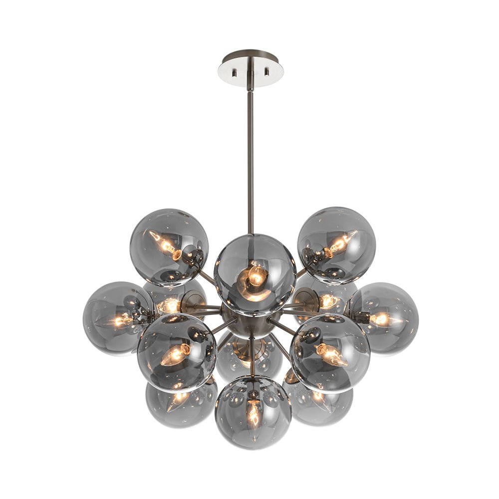 Lámpara de araña sputnik Humela en un comedor elegante – imagen 31