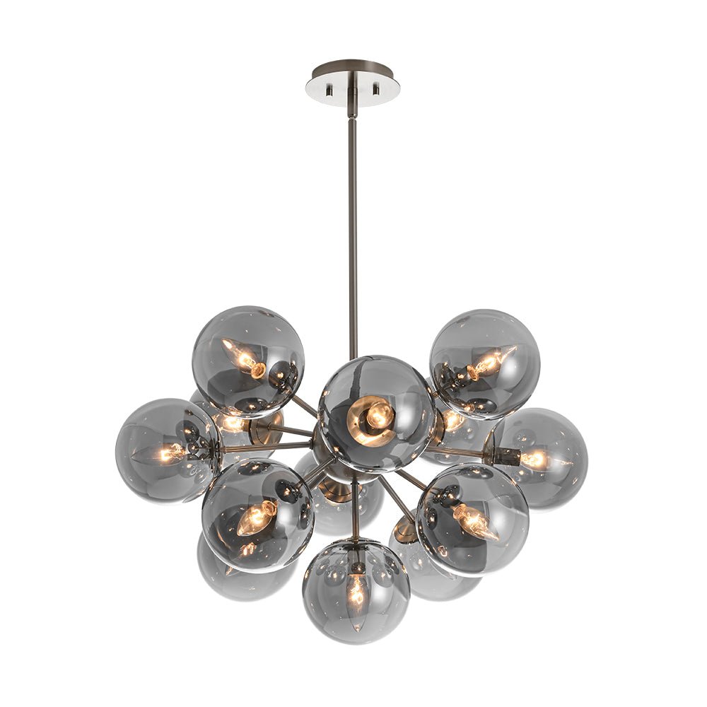Lámpara de araña sputnik Humela en un comedor elegante – imagen 30