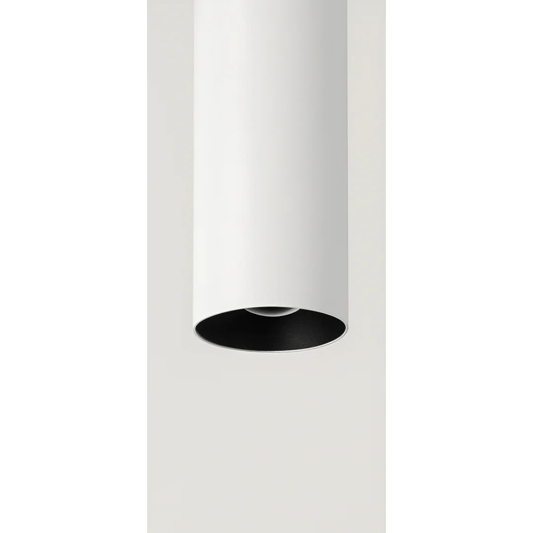 Aplique de pared exterior Mecira – blanco con interior negro