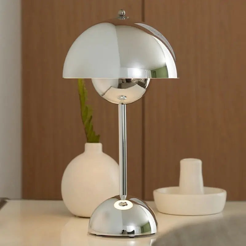 LumiSeta - Lámpara LED Hongo Portátil y Regulable