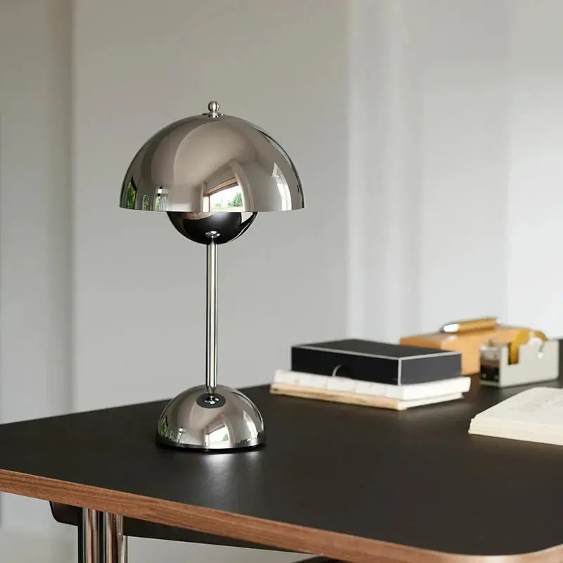 LumiSeta - Lámpara LED Hongo Portátil y Regulable