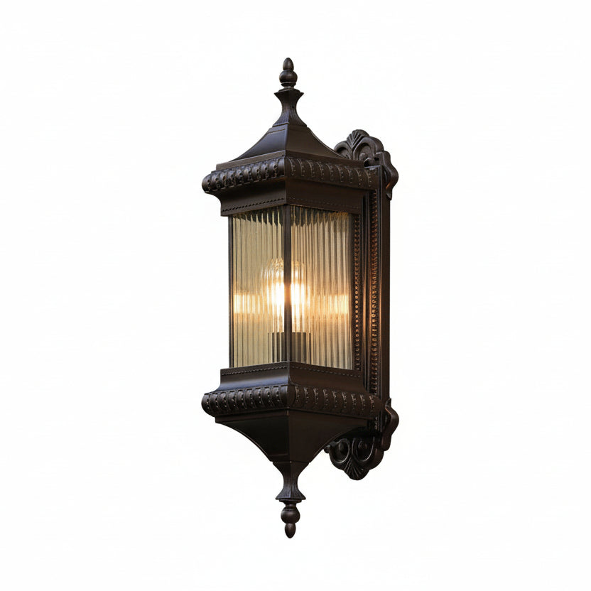 Farol de pared exterior Jaldora – vista principal