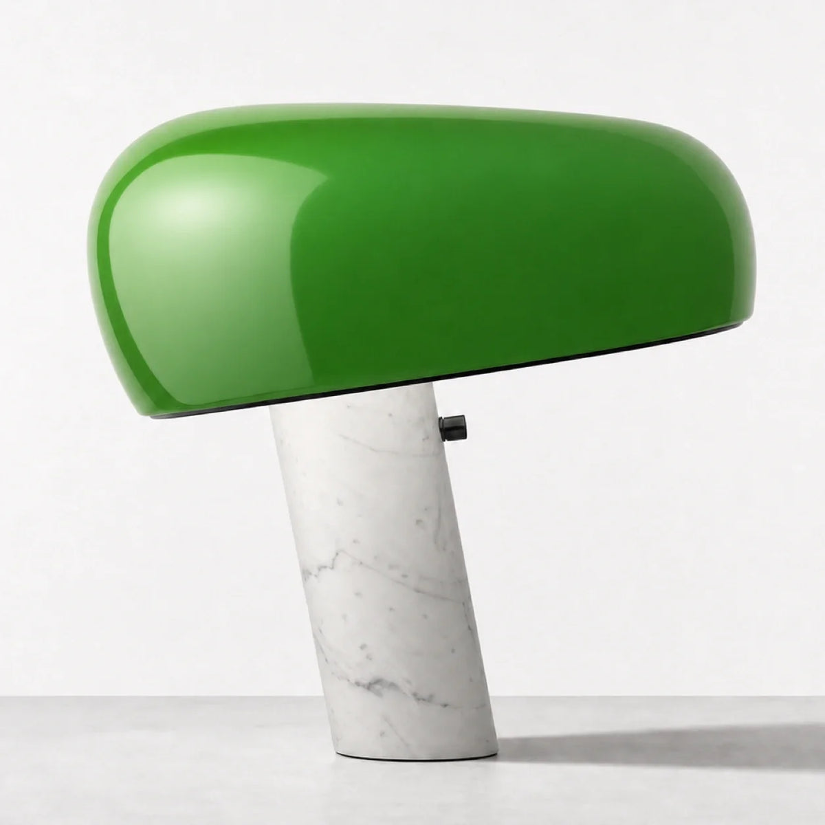 Lámpara de mesa de mármol Mocora – verde