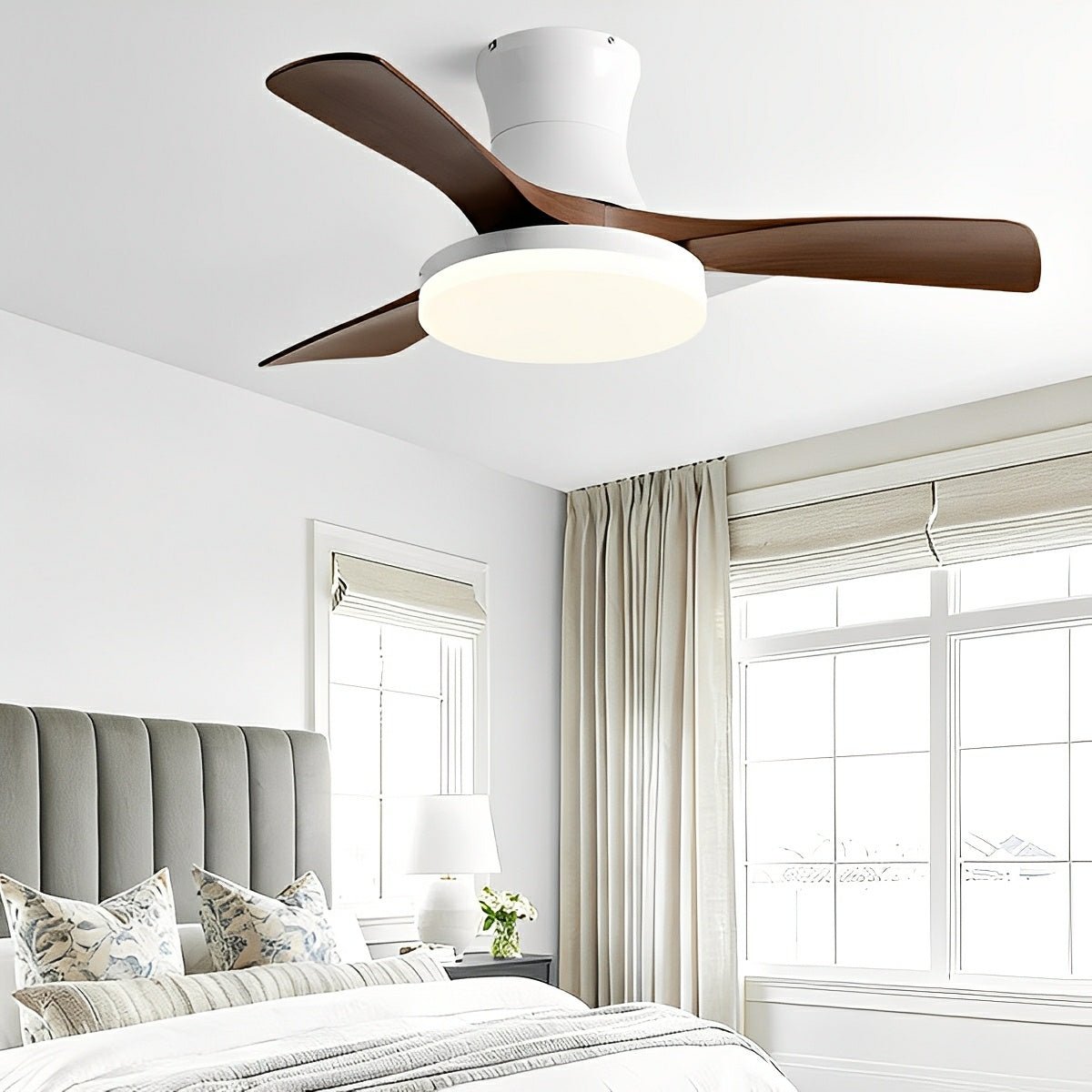 Ventilador de techo con luz Kaleta – vista principal