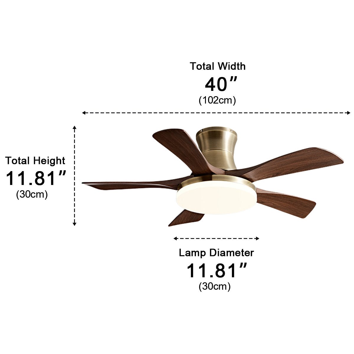 Ventilador de techo con luz Halvena en un comedor moderno – imagen 10