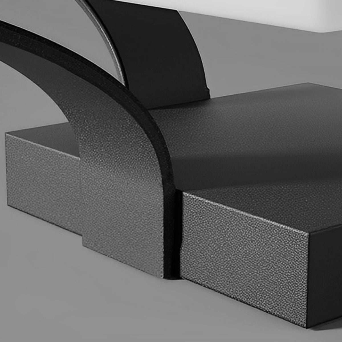 Lámpara de pilar exterior LED Itoria – detalle del soporte metálico