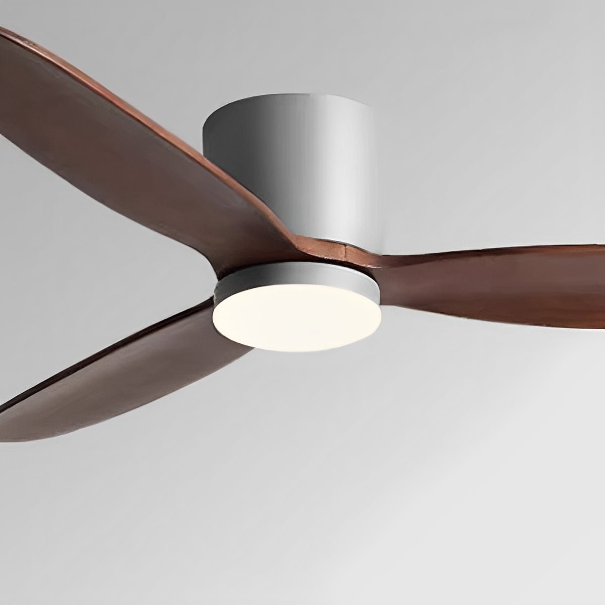 Ventilador de techo con luz Escandia en un salón de estilo nórdico – imagen 12