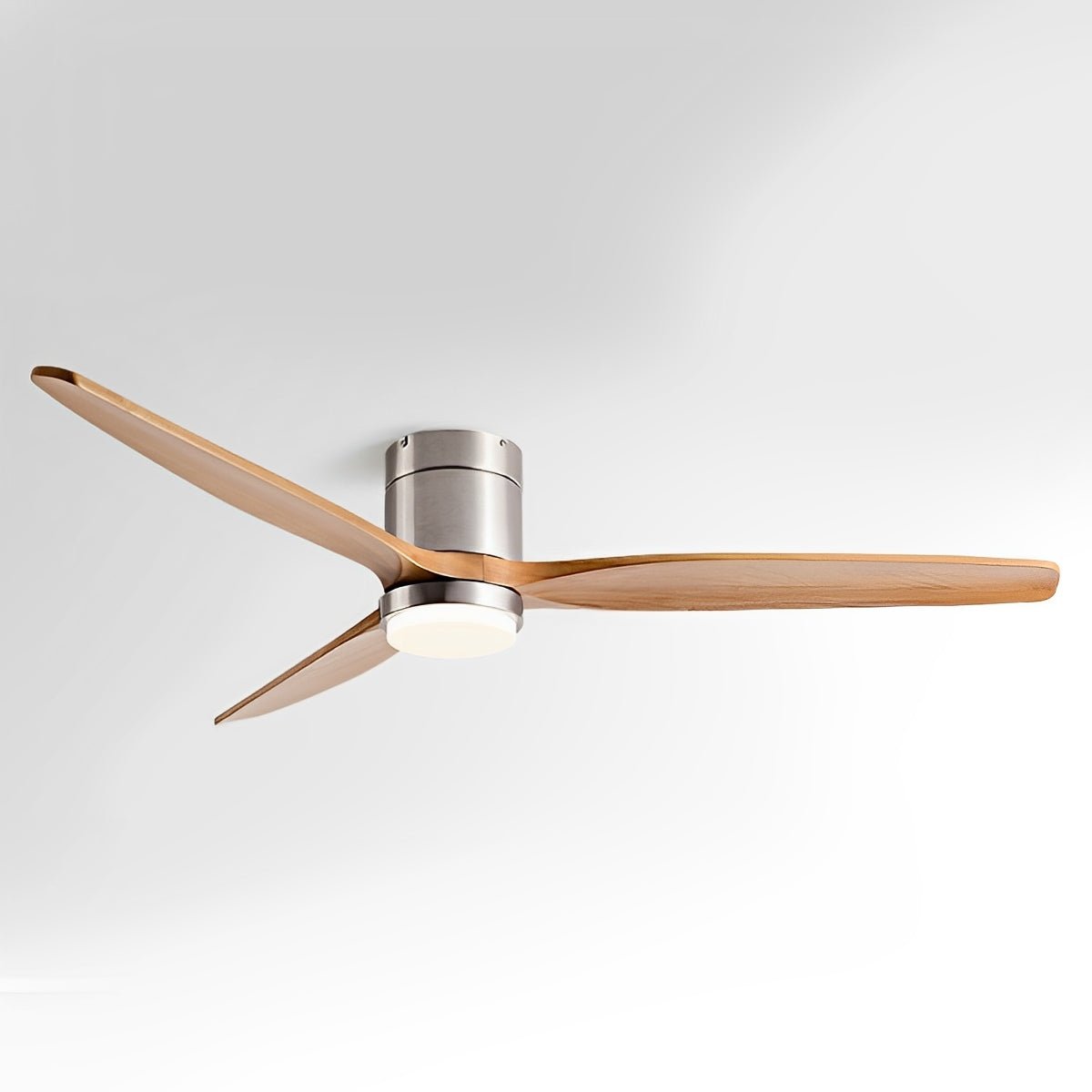 Ventilador de techo con luz Robledo en un salón nórdico – imagen 8