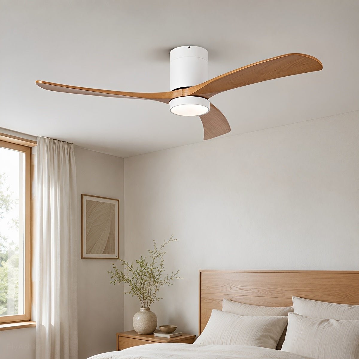 Ventilador de techo con luz Vernia – vista principal