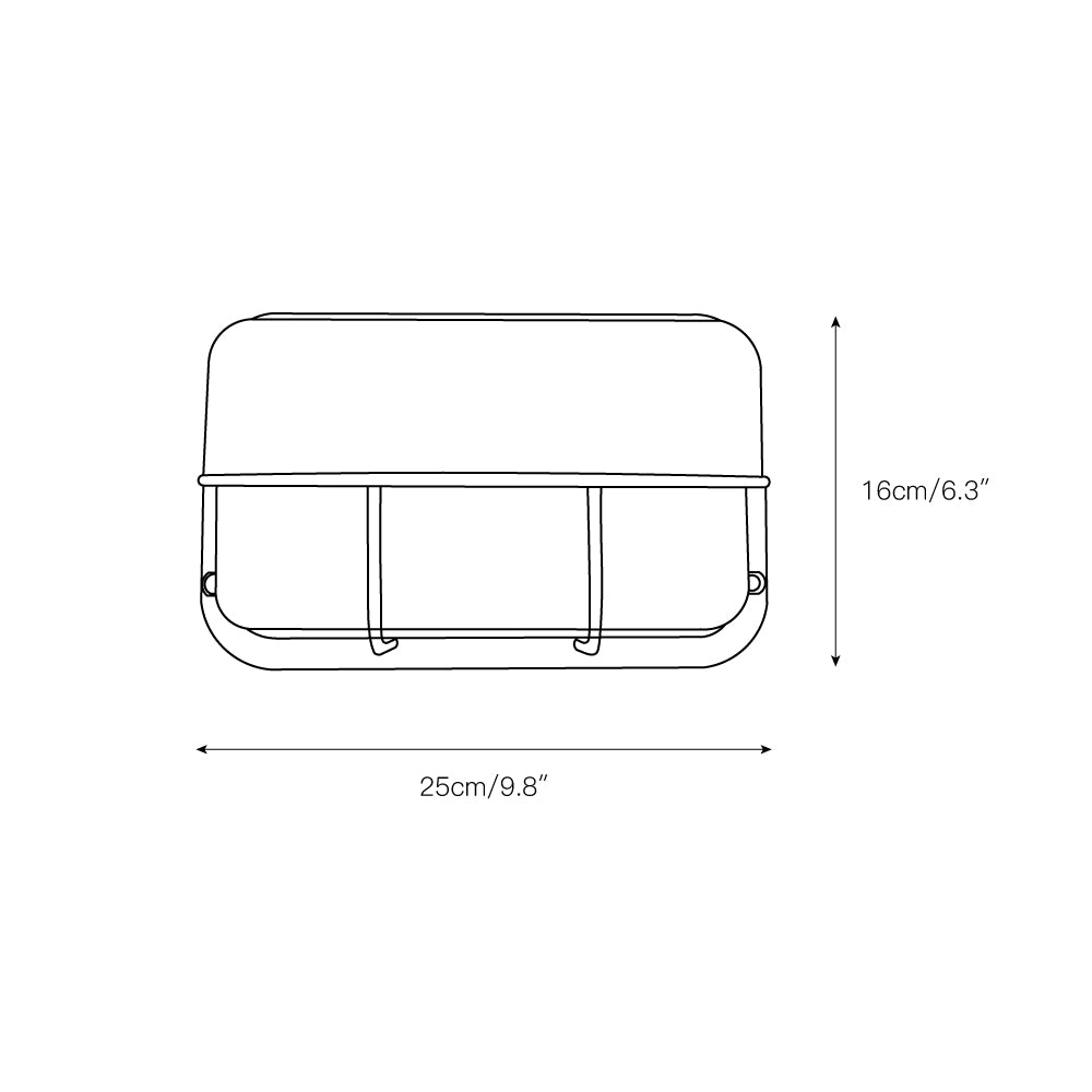 Aplique de pared exterior estilo marinero Molara en una fachada – imagen 36
