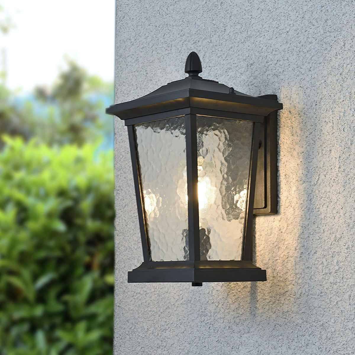 Farol de pared exterior Monfaro en una fachada – imagen 6