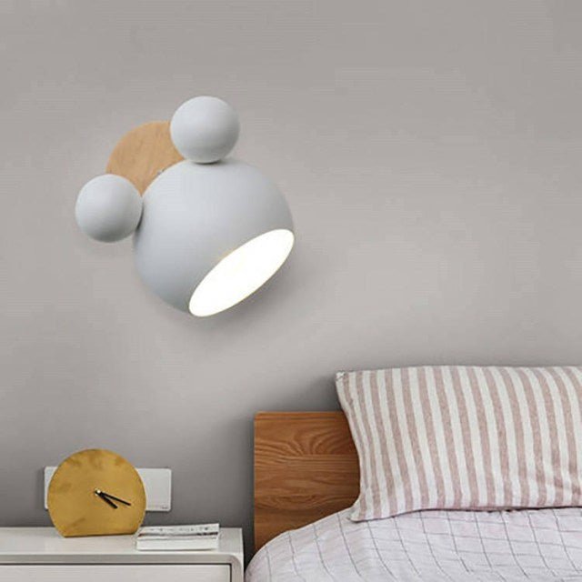 LuzZorro - Lámpara de Pared LED con Forma de Ratón