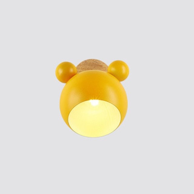 LuzZorro - Lámpara de Pared LED con Forma de Ratón