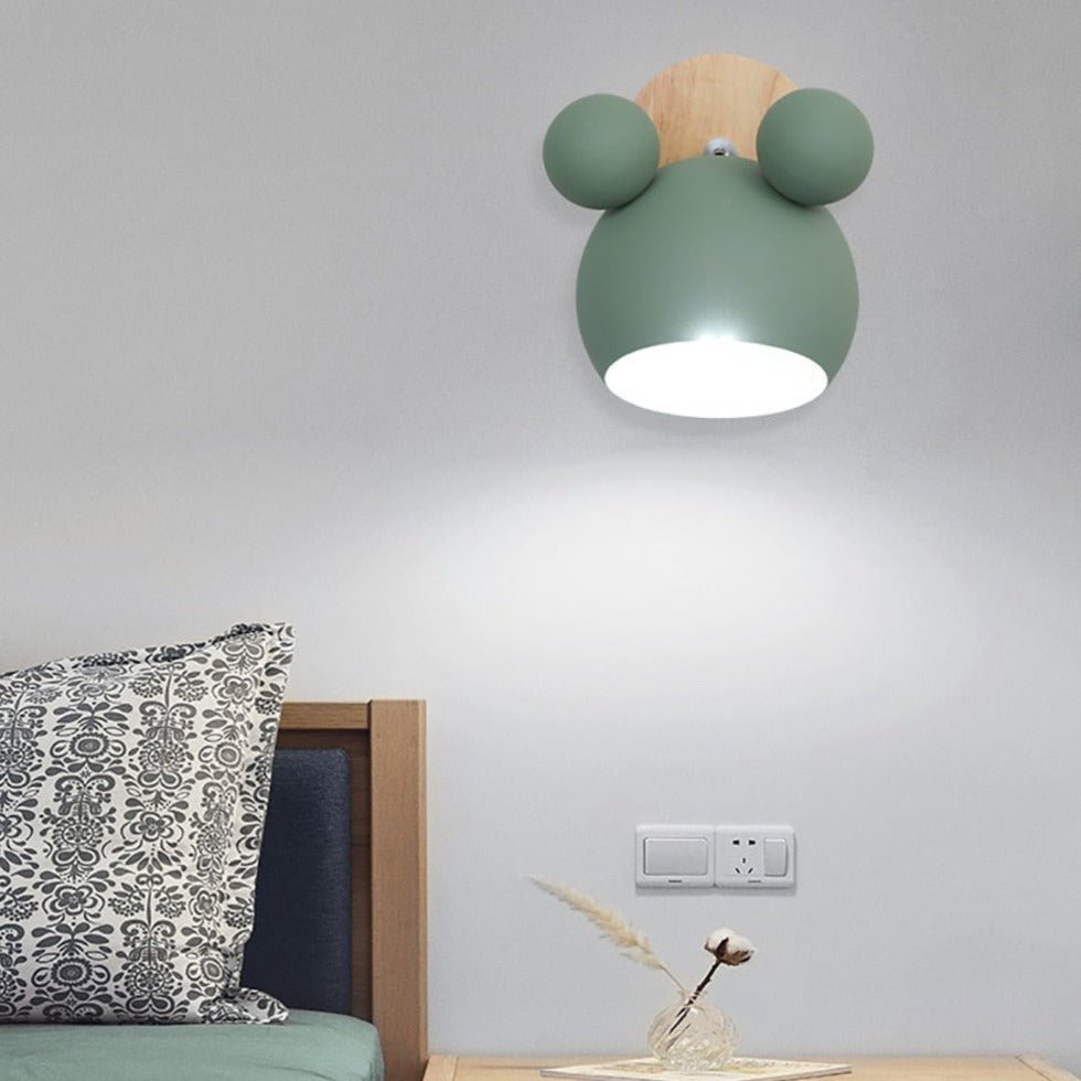 LuzZorro - Lámpara de Pared LED con Forma de Ratón