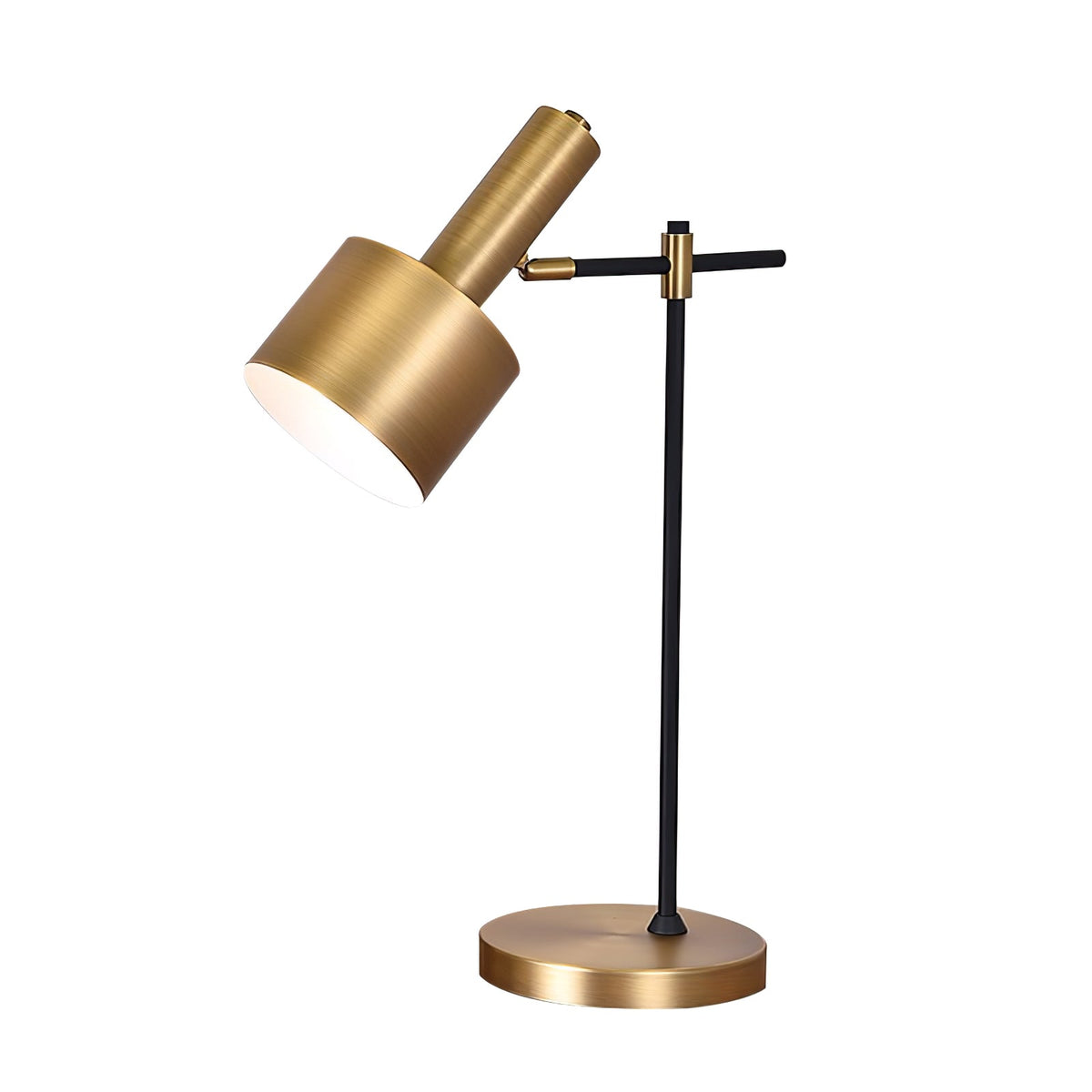 Lámpara de mesa de metal tipo flexo Norelo sobre un escritorio – imagen 7