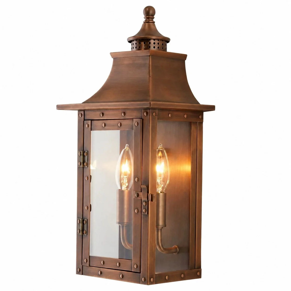 Farol de pared exterior Ocandia – vista principal