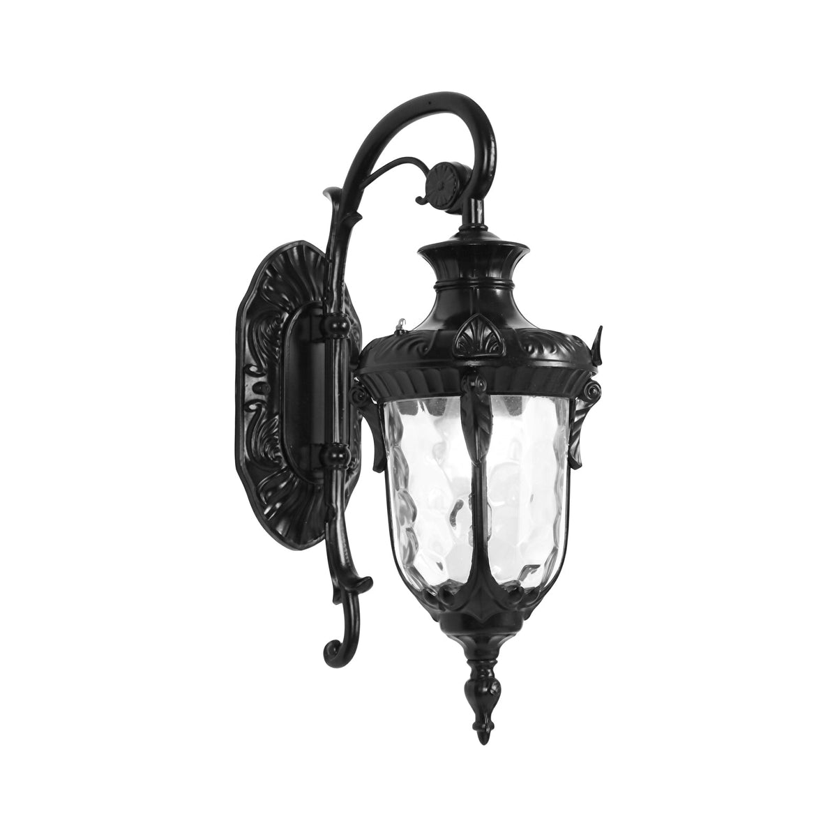 Farol de pared exterior clásico Zalumbra – acabado negro