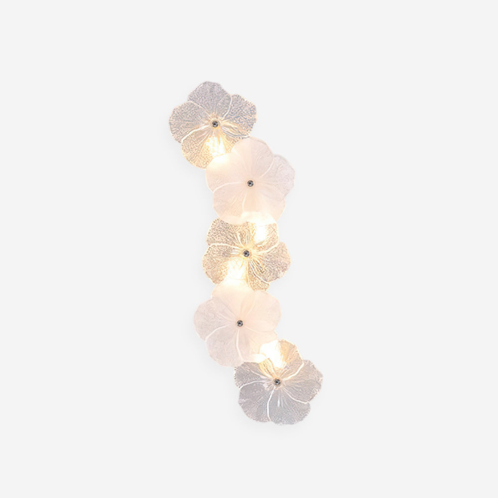 Aplique de pared con flores de cristal Pomelia – vista principal