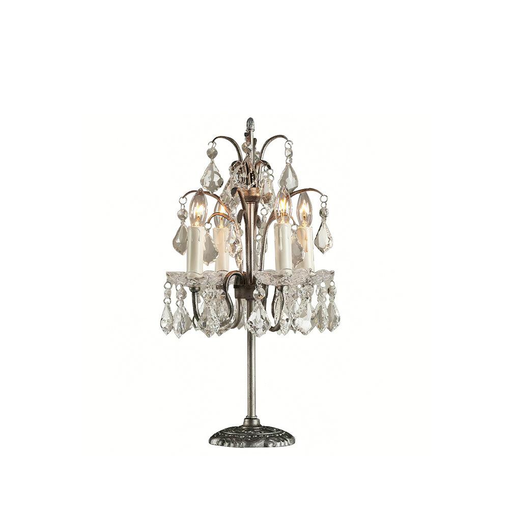 Lámpara de mesa de cristal Rocaya – vista principal