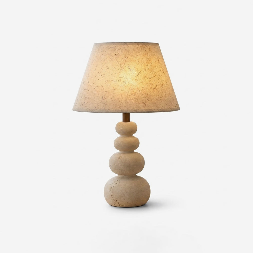 Lámpara de mesa de travertino Rovina – vista principal