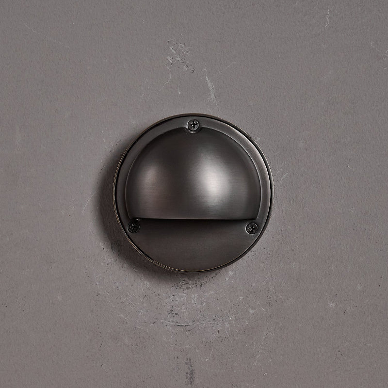 Aplique de pared exterior Salmara – negro mate