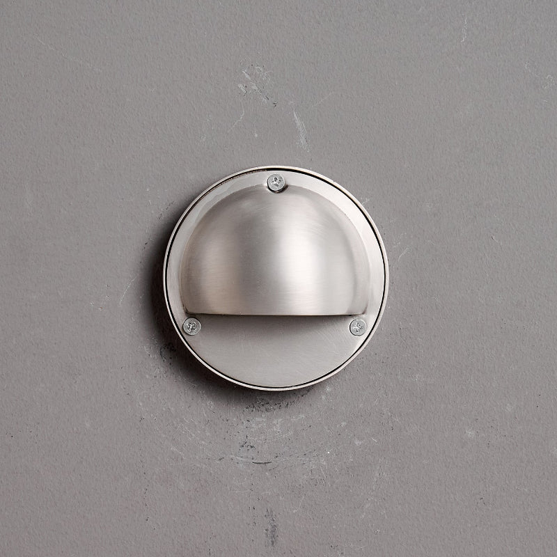 Aplique de pared exterior Salmara – plateado