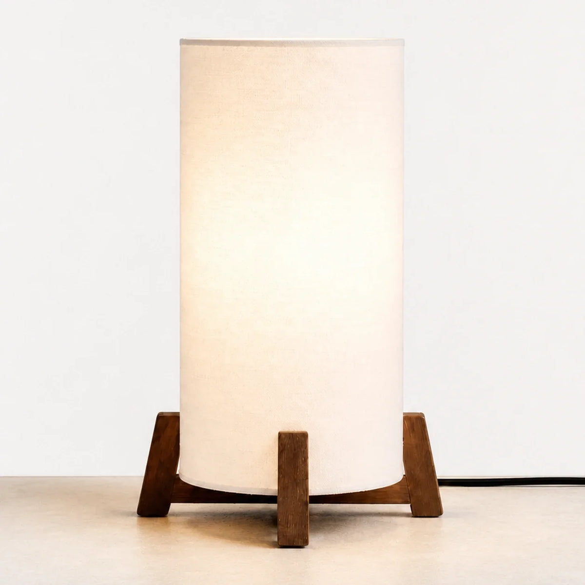 Lámpara de mesa estilo japonés Nalina sobre una cómoda – imagen 5