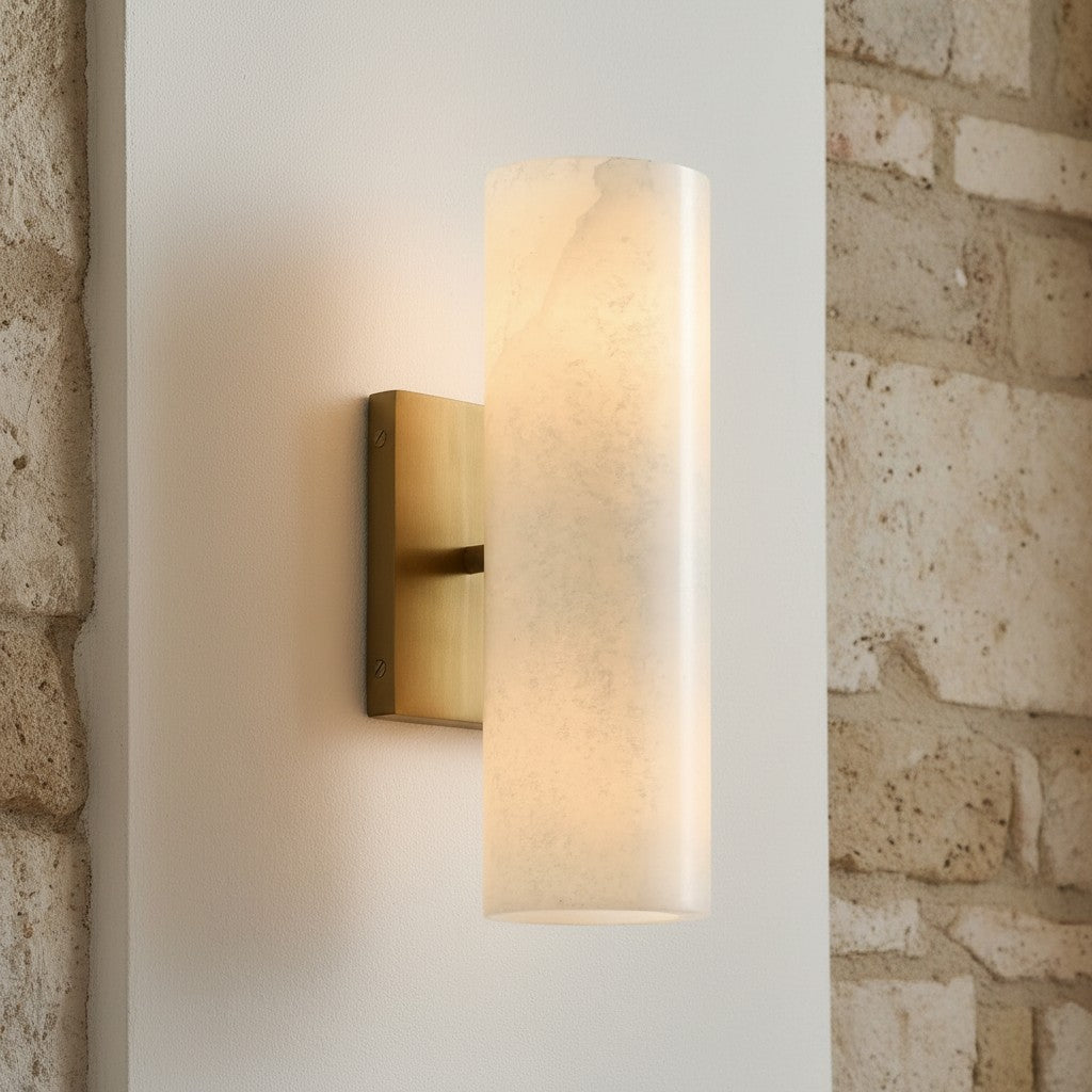 Aplique de pared cilíndrico Albasta – vista principal