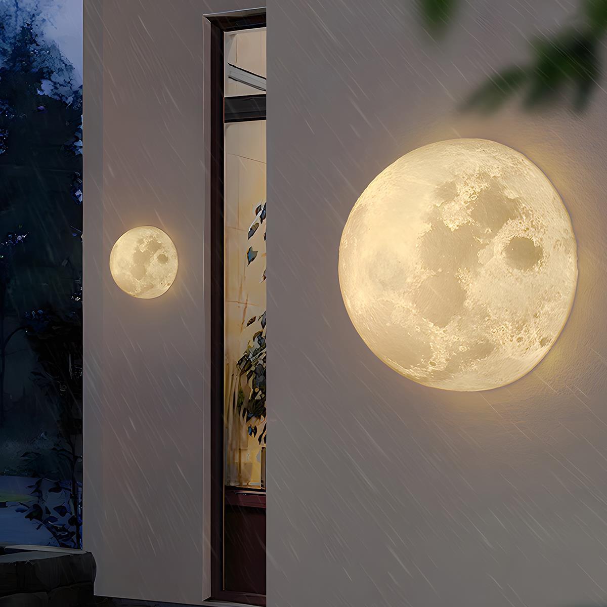 Aplique de pared exterior Lunoro en una fachada – imagen 8