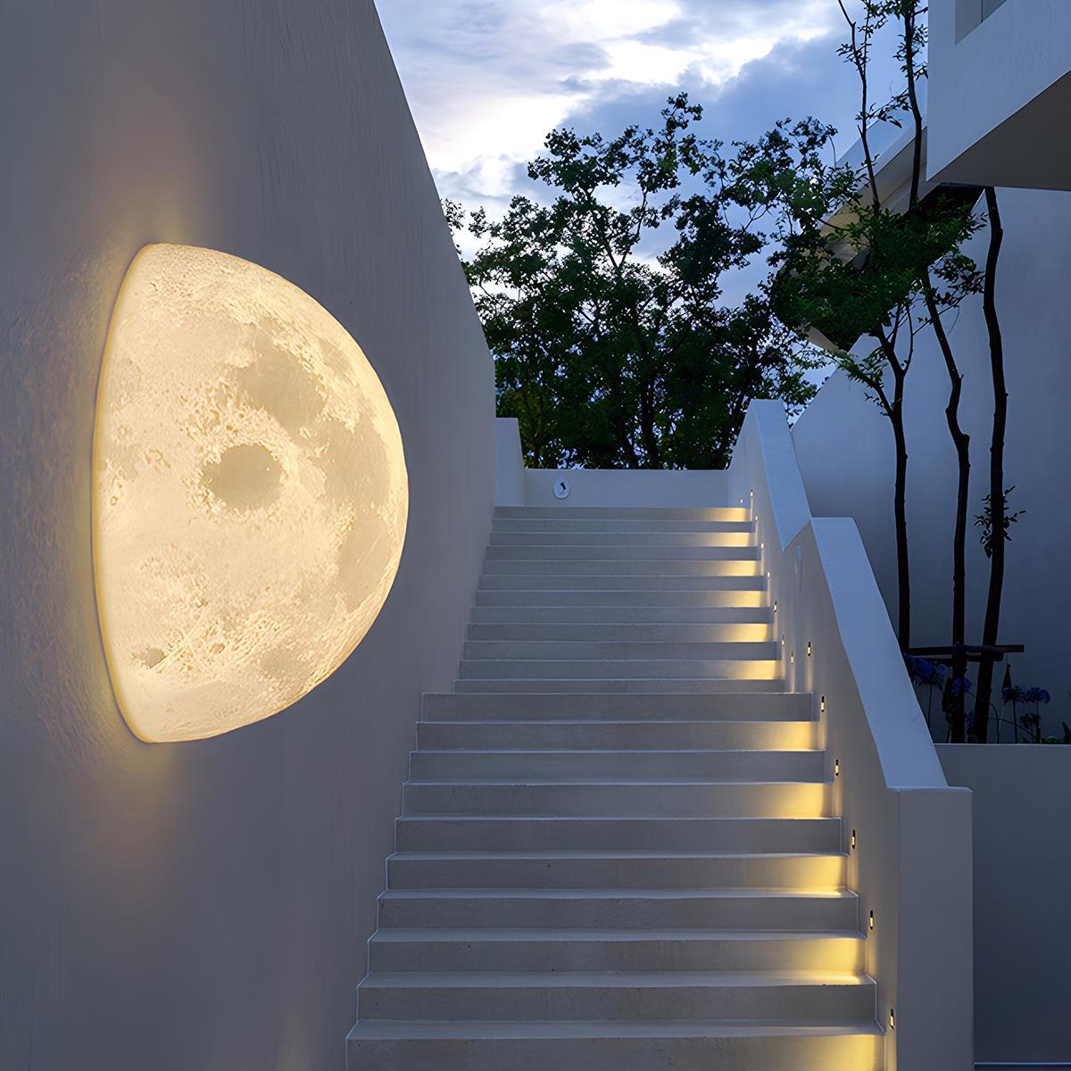 Aplique de pared exterior Lunoro en una fachada – imagen 9