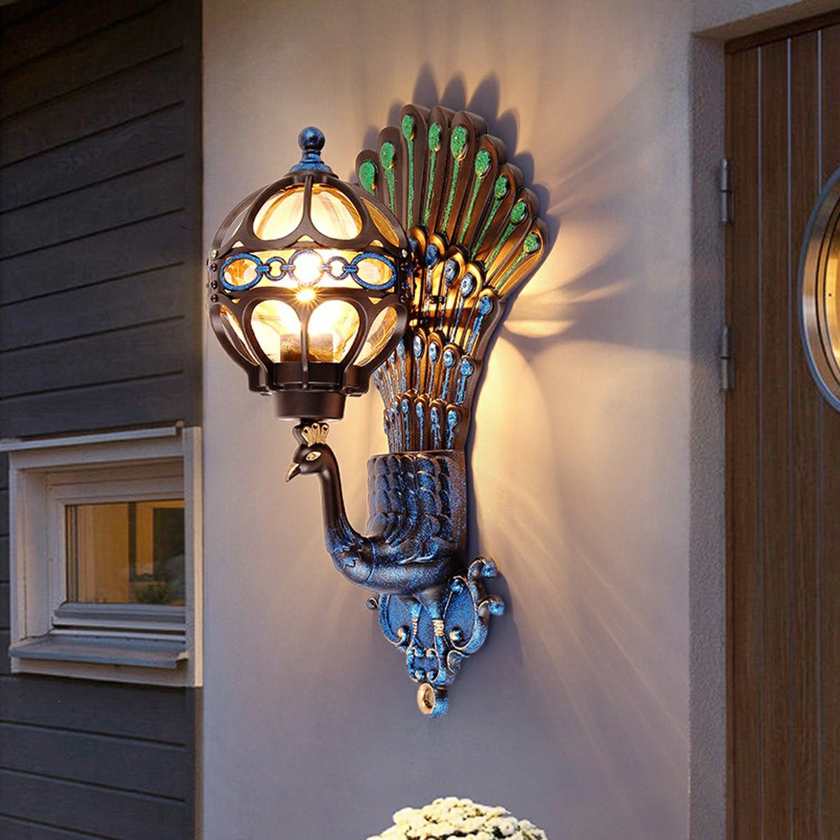 Aplique de pared exterior Mipava en una fachada – imagen 11