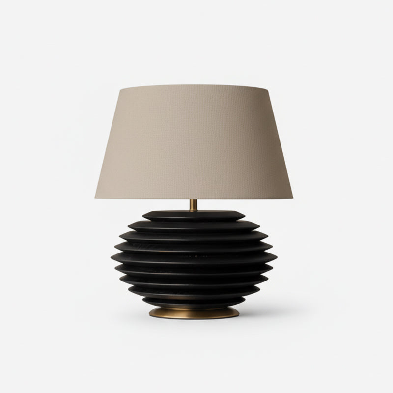 Lámpara de mesa de madera Torneda – vista principal