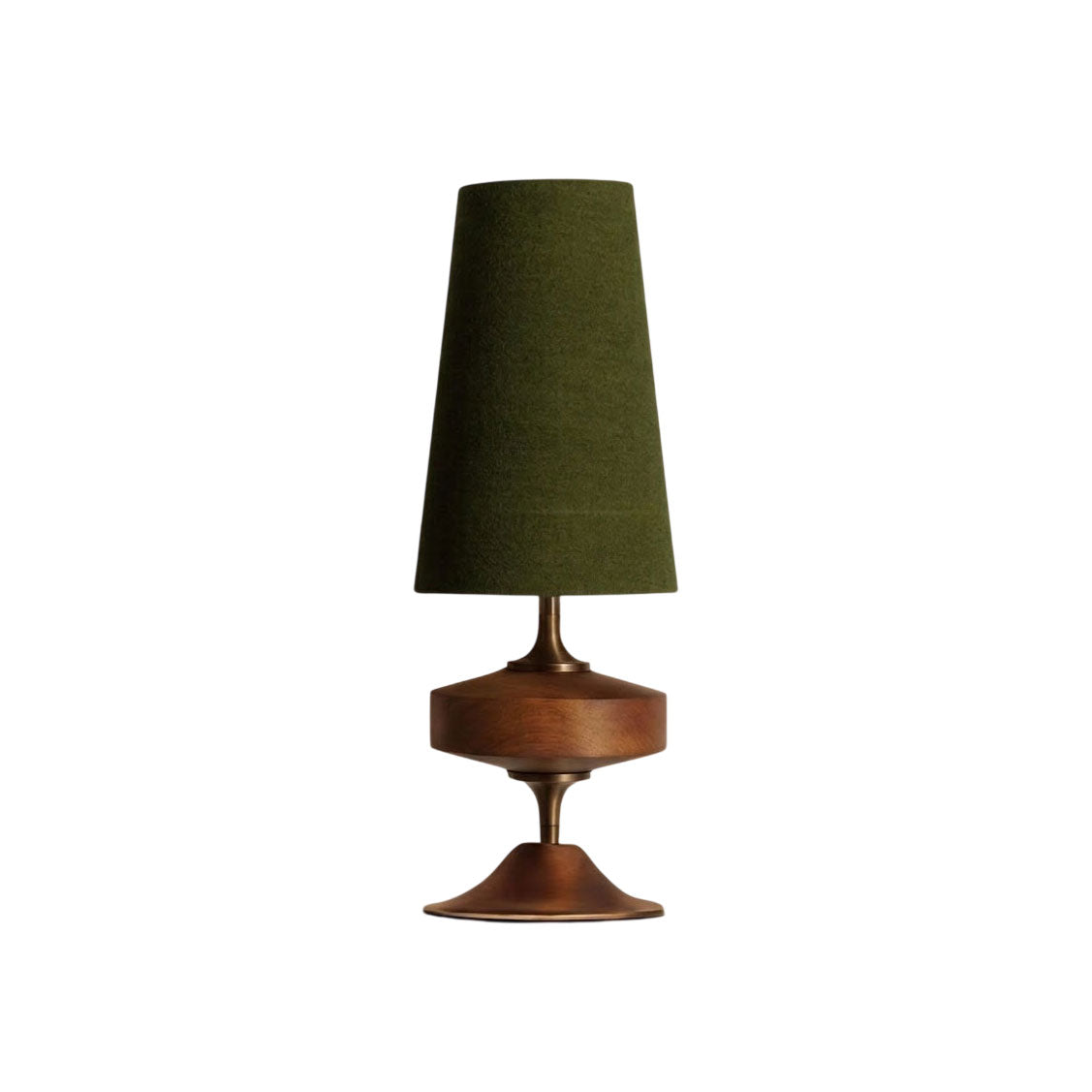 Lámpara de mesa de madera torneada Tulvia – vista principal