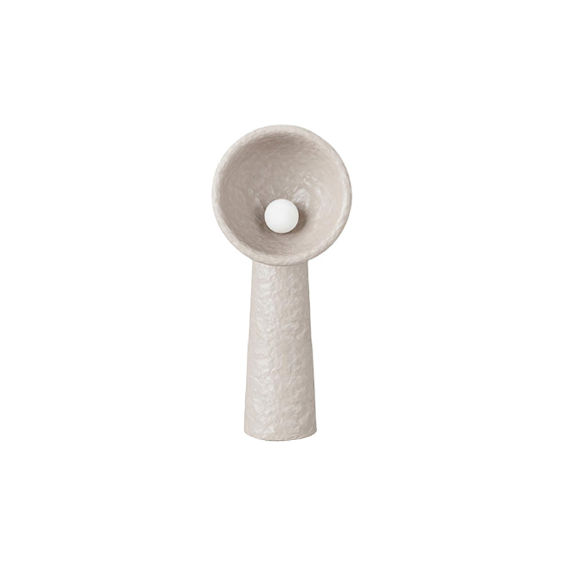 Lámpara de pie escultural Ulmira – de 80 cm de altura