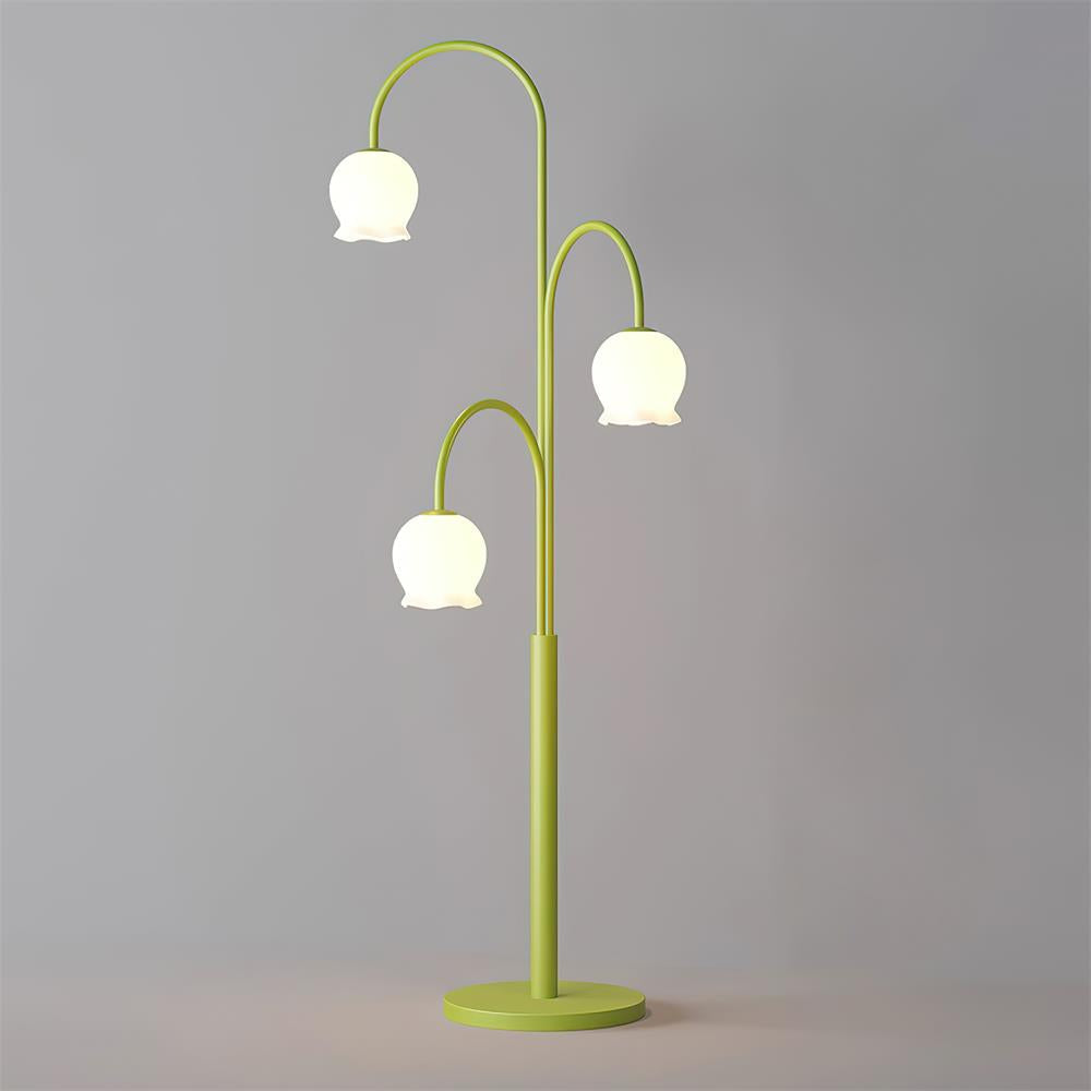 Lámpara de pie lirio del valle Vallira en un salón luminoso – imagen 2
